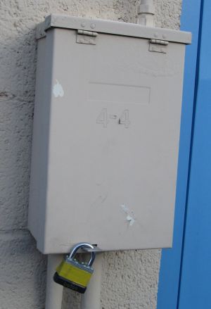 Some people say Larry was the unofficial electrician in the unit.