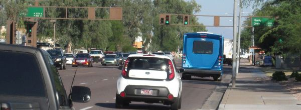  Tempe Venus Bus, Valley Metro counter clockwise Lawsuit Tuesday, September 29, 2015, Beck & Broadway