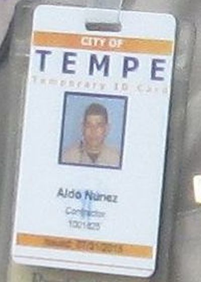 A Nuñez - Aldo Nuñez - A Nunez - Aldo Nunez - Tempe Transit Center - Valley Metro - Tempe City Hall - Falsely arrested at Tempe Transit Center by rent-a-cop Aldo Nunez - Thursday, January 7, 2016