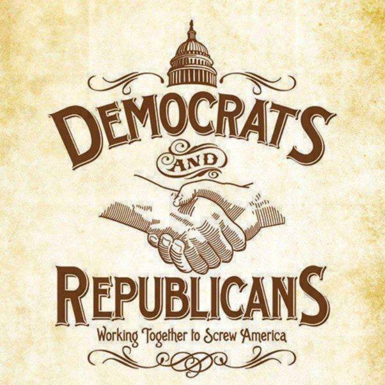 Democrats & Republicans working together to Screw American!!!!