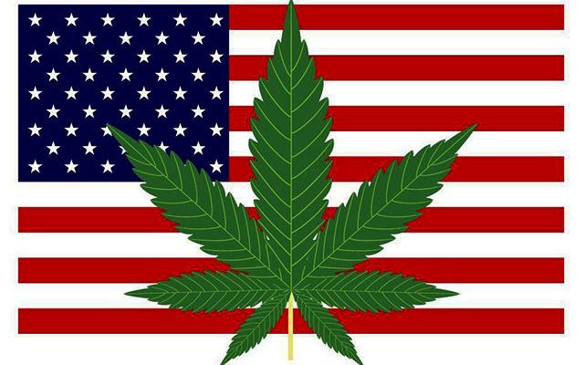 marijuana leaf on American flag, pot leaf on US flag, marijuana, pot, flag, American flag