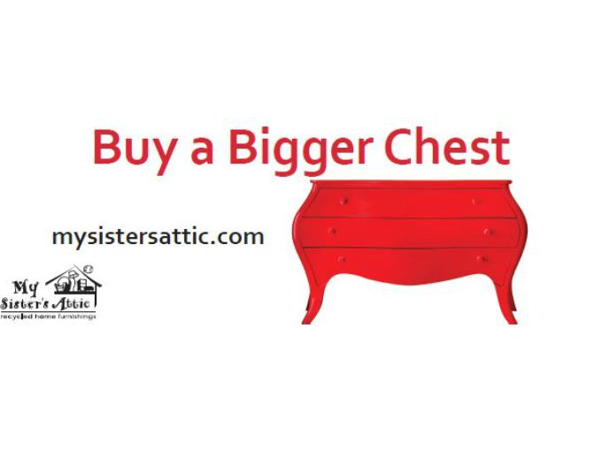 idiots at Valley Metro censor My Sister's Closet Sisters My Sister Attic  Shop Well Suited  - buy a bigger chest